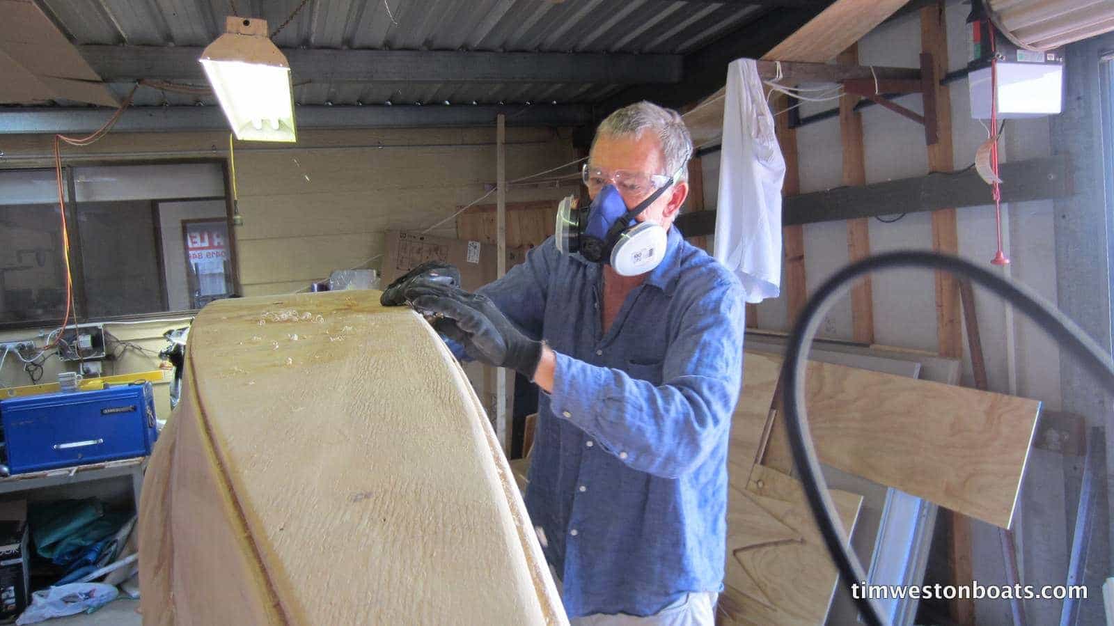 Keeping safe - while building your boat