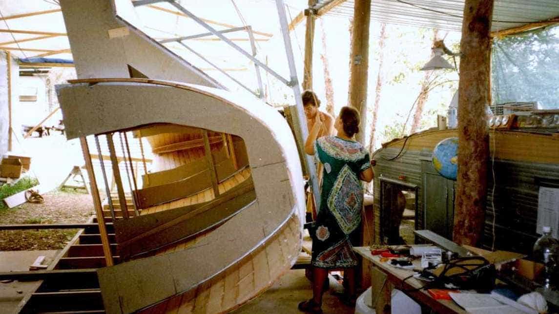 Turning the hull